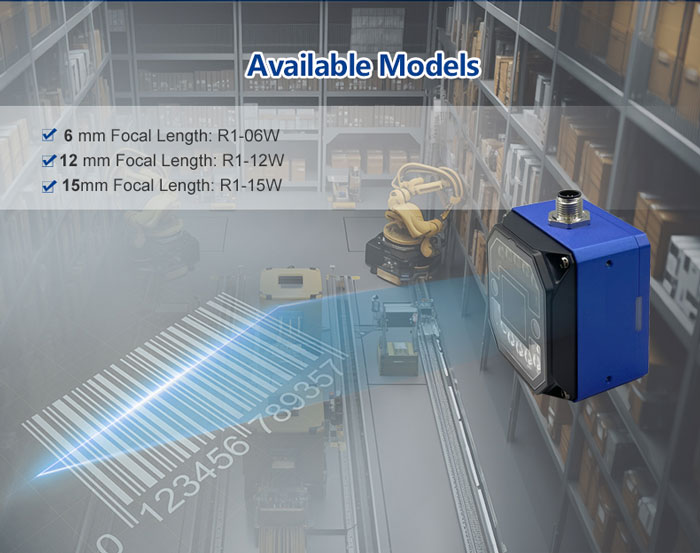 R1 Industrial Multiple Datamatrix Barcode Scanner