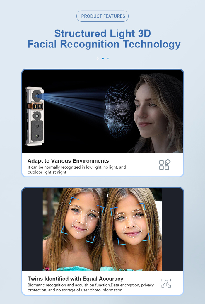 FR3D Structured Light Facial Cameras - Precision 3D Sensing Solutions