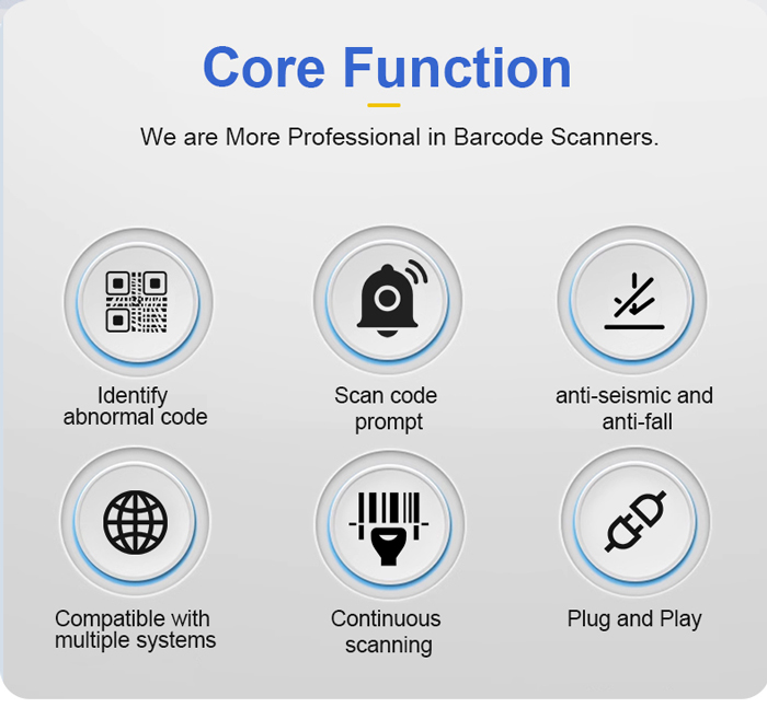 RK10 2D Barcode Scanner Reader