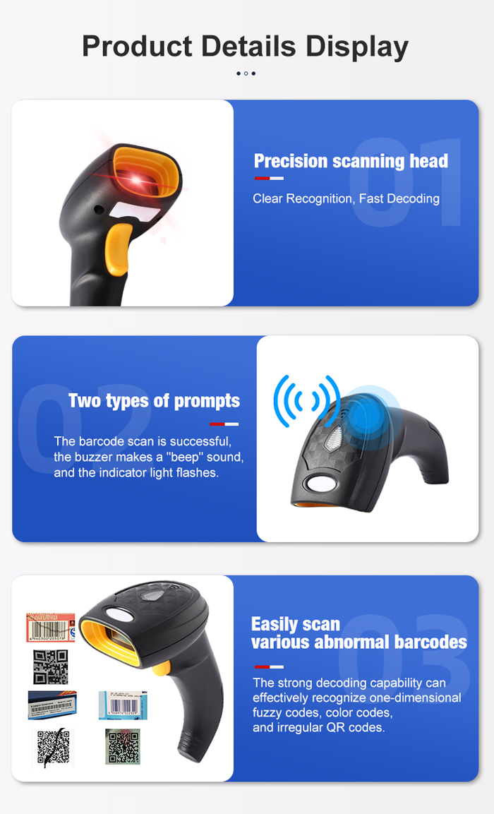 RK10 2D Barcode Scanner Reader