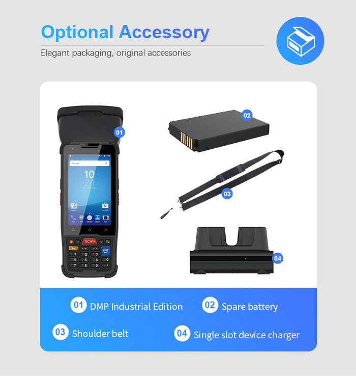 RK25 Industrial Handheld Wireless PDA Barcode Scanner