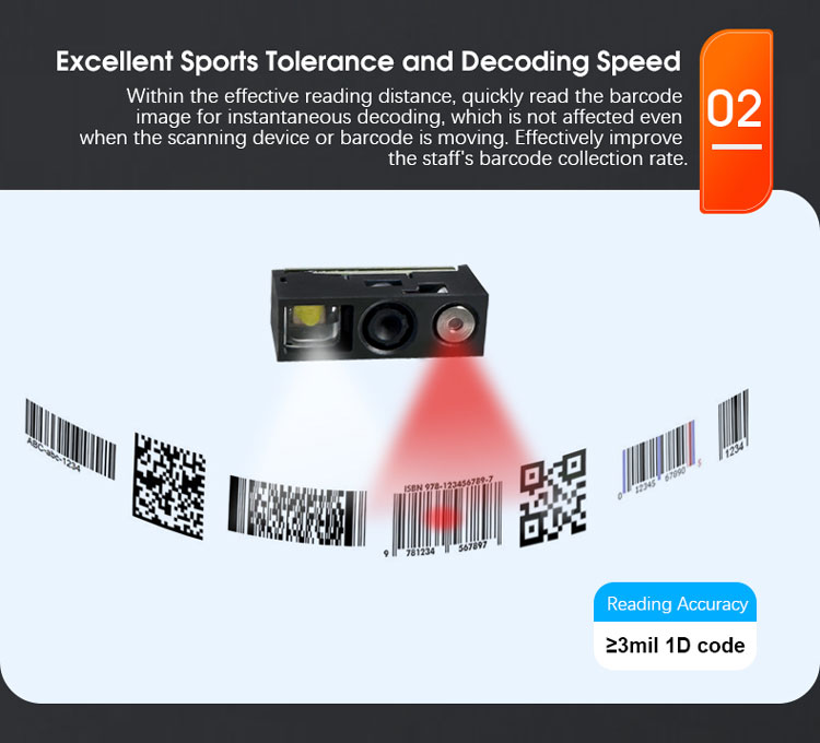 LV2097T Compact Barcode Scanner