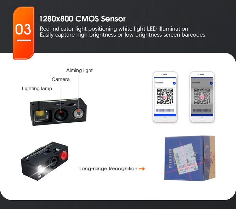 LV2097T Compact Barcode Scanner